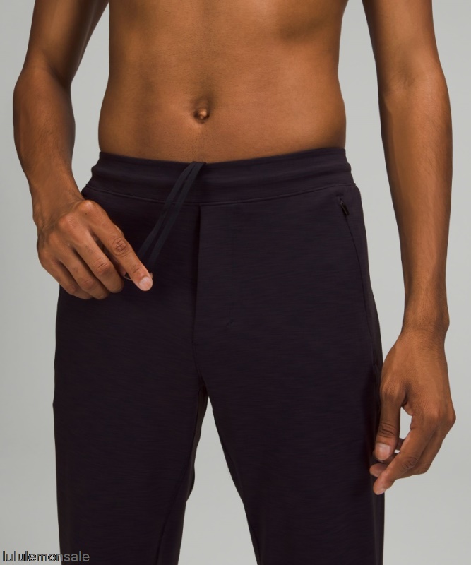 Lululemon Deutschland DELULU715 | Lululemon Deutschland Schwarz Meliert Balancer Hose 27